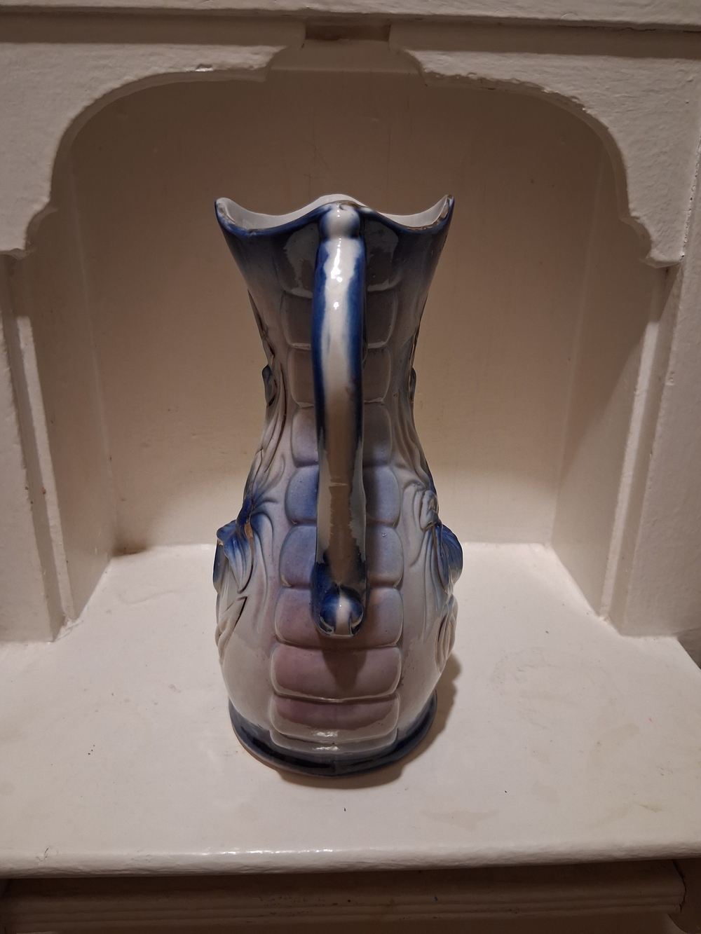 Vintage Lusterware Hand Painted Twin Handled Vase - Picture 6 of 15